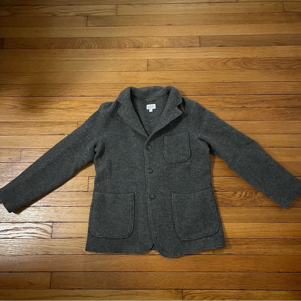 Women’s wool engineered garments coat small